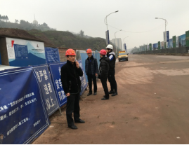 開展工地安全工作檢查，確保工程現(xiàn)場安全